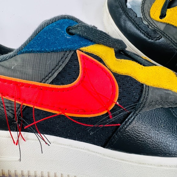 Nike Air Force 1‎ Low BHM 2020 MultiColor CT5534-001 Sz 9.5 main image 8